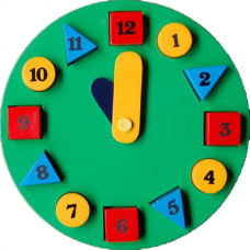 Circle Clock (Green)